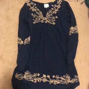 Beautifully detailed long sleeve dress